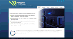 Desktop Screenshot of endepthsolutions.com